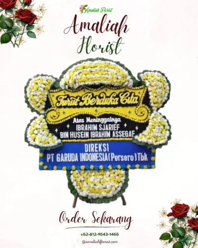Papan Bunga Duka di Pesantunan